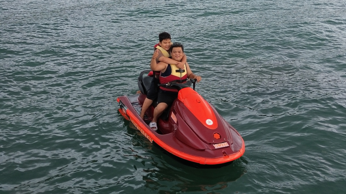 Jetski Pantai Carita - PREMIUM YAMAHA 1.800 CC (Include Drone)
