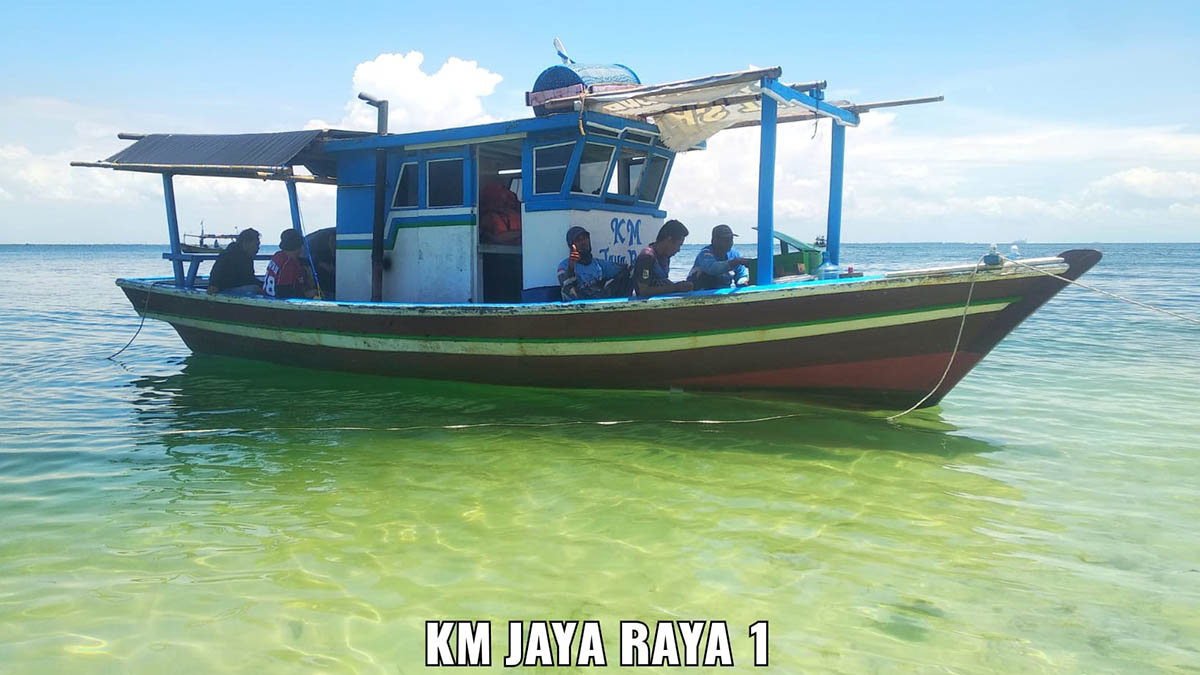 Sewa Kapal Mancing KM Jaya Raya Fishing 1
