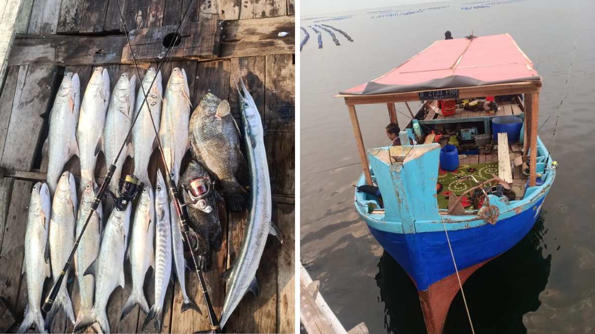 Sewa Kapal Mancing Spot Karang Kroya - Ryan Fishing