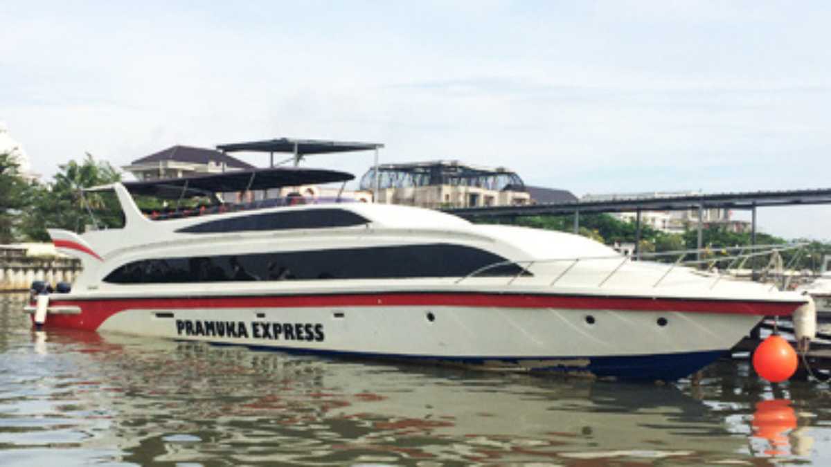 Sewa Speedboat Pramuka Express 